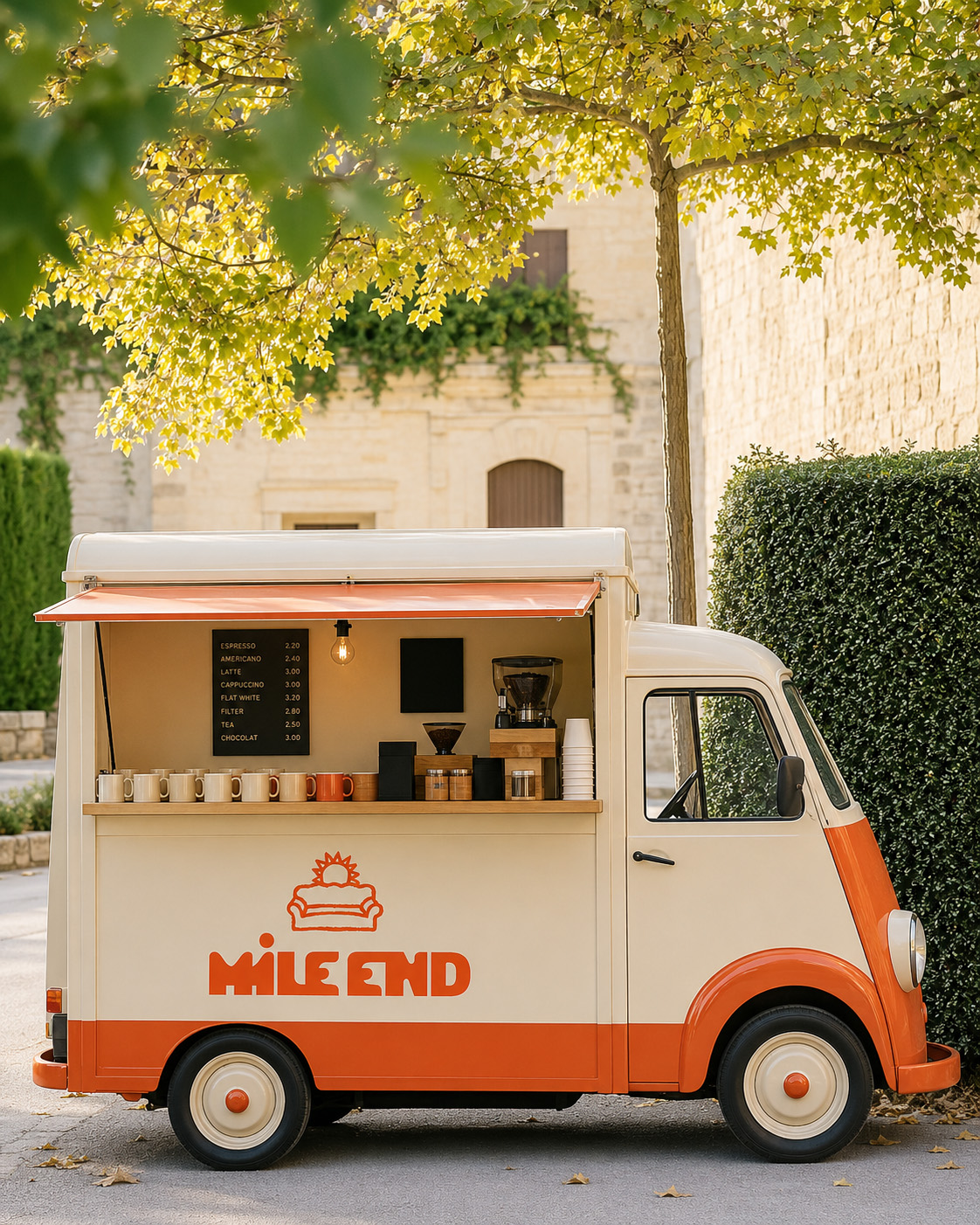 Camion café Mile End
