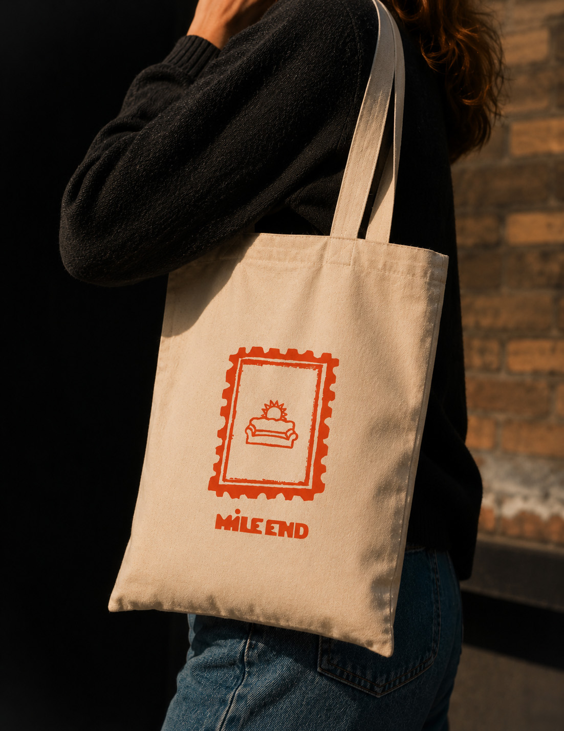 Tote bag Mile End